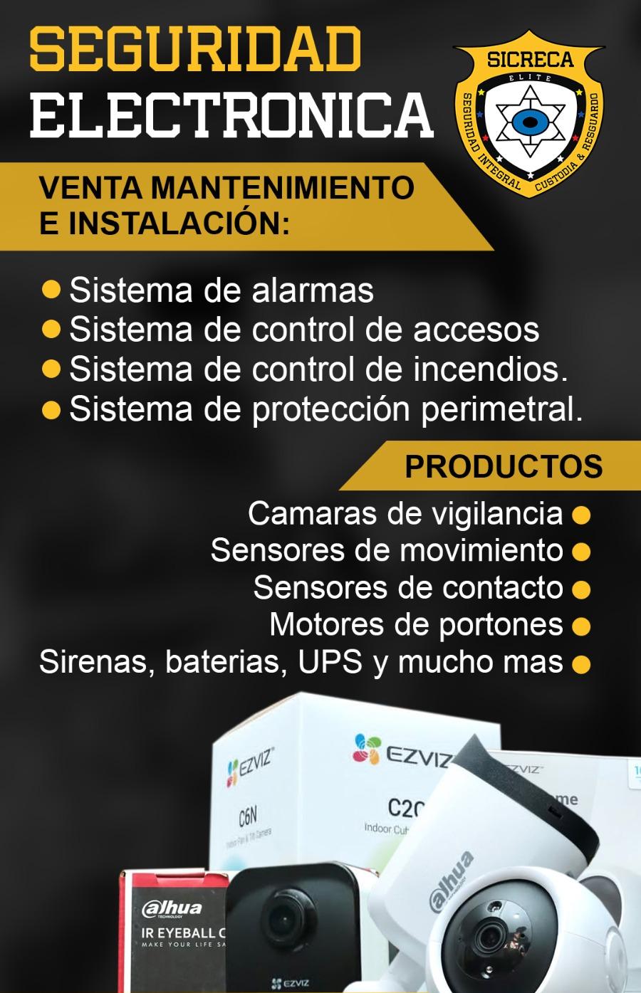 Equipos de Seguridad Electrónica